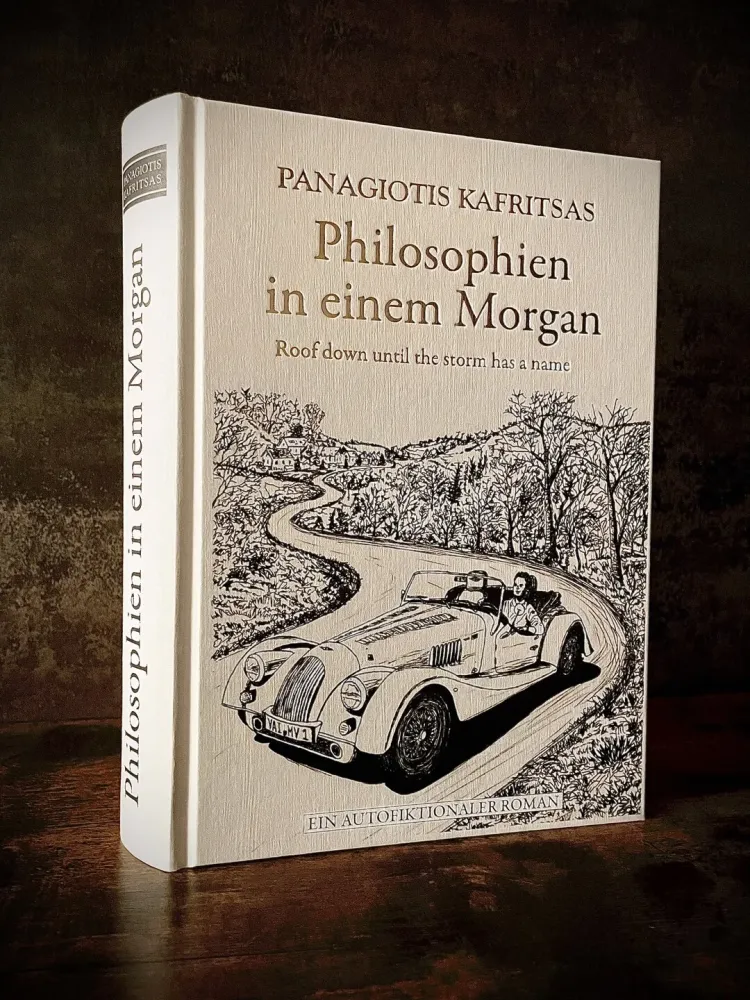 Philosophies in a Morgan — Buchcover